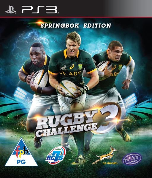 Rugby Challenge 3 Springbok Edition, PS3, R250.00, No Manual