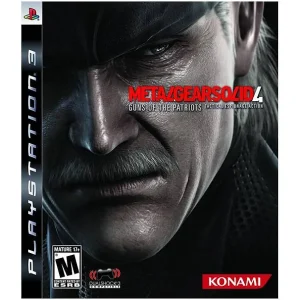 metal gear solid 4 guns of the patriots tactical espionage action,