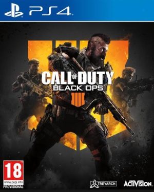 Ps4, Call of Duty Black Ops 4, Pre Loved, NM