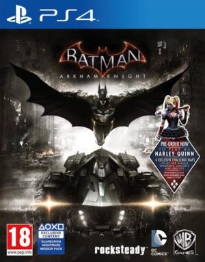 Ps4, Batman Arkham Knight, Pre Loved,