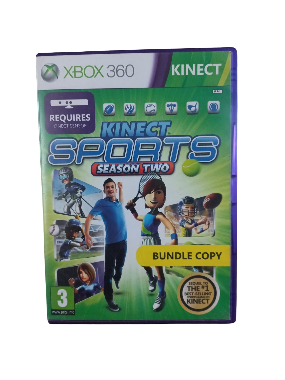 Kinect sports Season Two, (CIB)