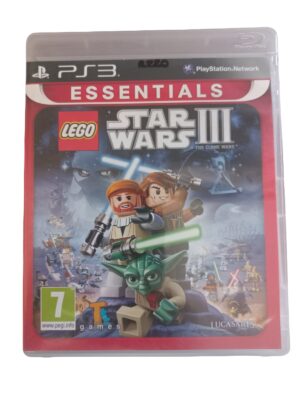 LEGO Star Wars III: The Clone Wars Essentials, CIB