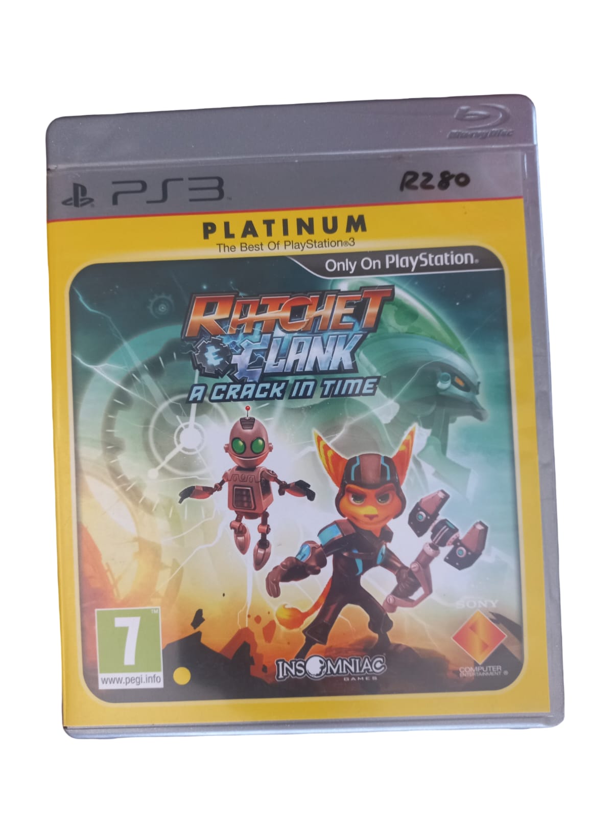 Ratchet & Clank: A Crack in Time Platinum, CIB
