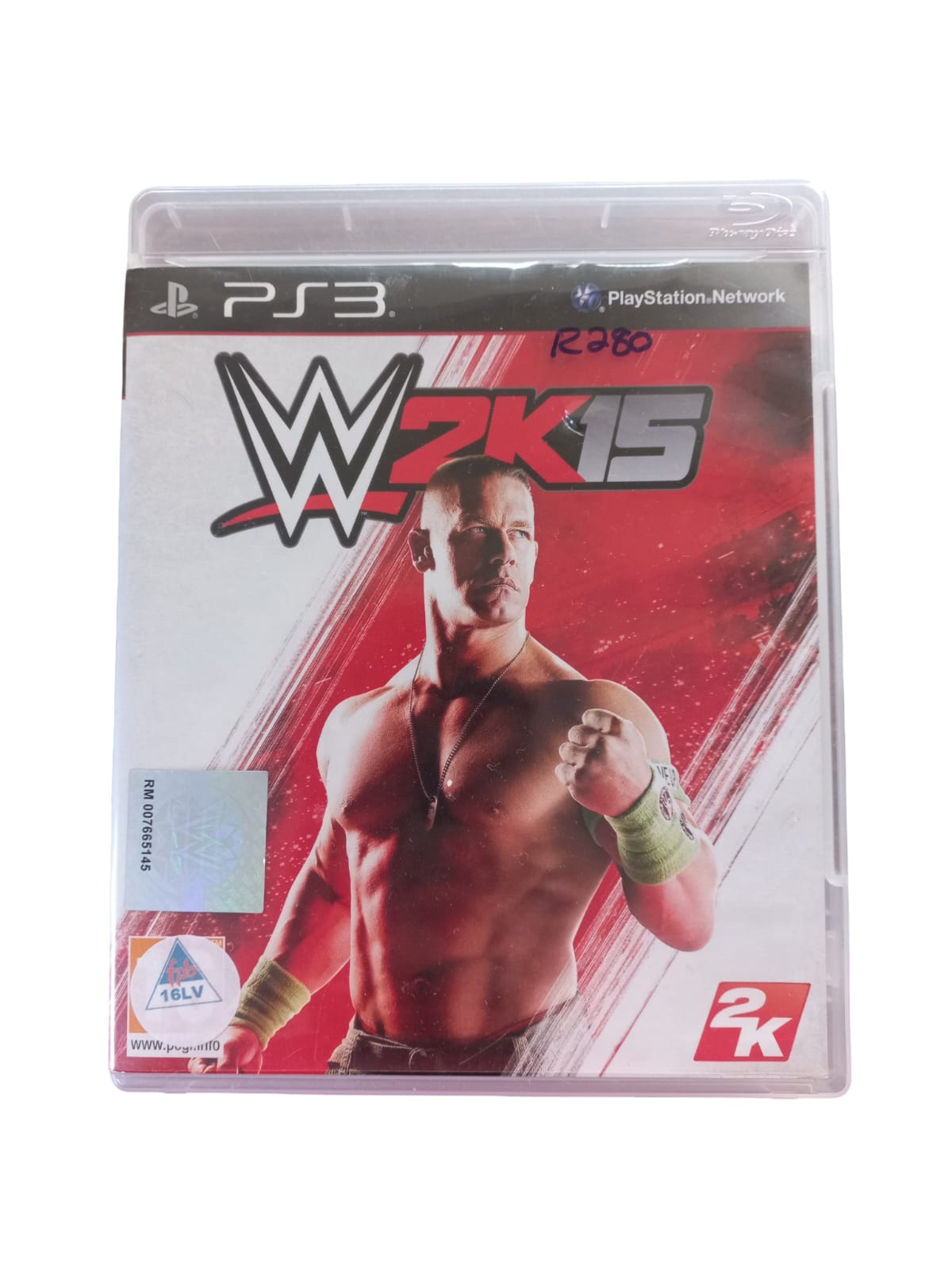 WWE 2K15 — PS3 — NO MANUAL